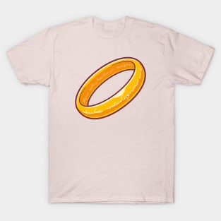 Gold Ring Cartoon T-Shirt